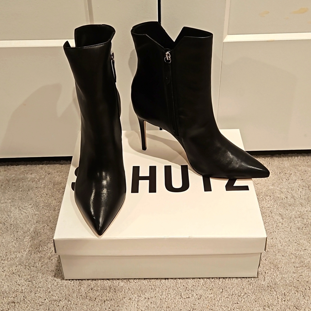 Schutz Betsey booties